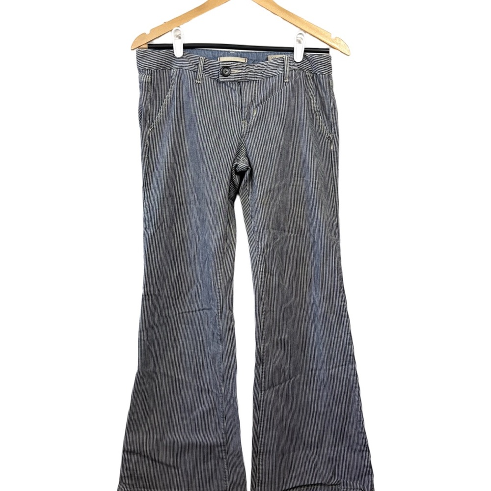 Limited Edition Pinstripe Flare Jeans Women’s Size 26